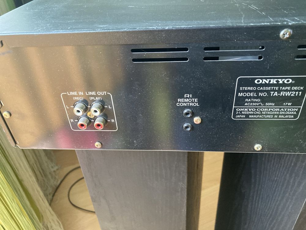 Magnetofon dwukasetowy ONKYO TA-RW211