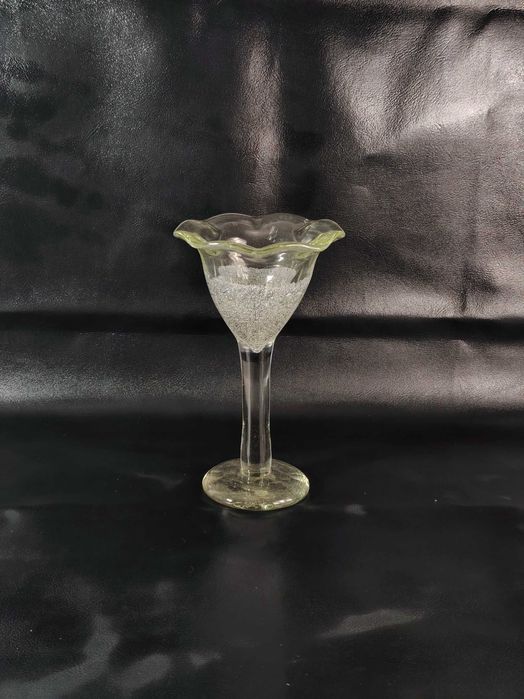 Świecznik Szklany Vintage