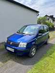 Fiat Panda Granatowy Fiat Panda 1.1 54 KM 2009 Salon Polska