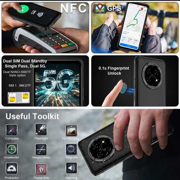 Hot Pepper КR10 5G. 8Gb/256 FHD+ 90Hz Dimensity720 48Mp/24Mp +Подарок