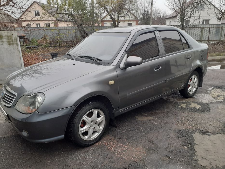 Джилі ск 2008р бензин.