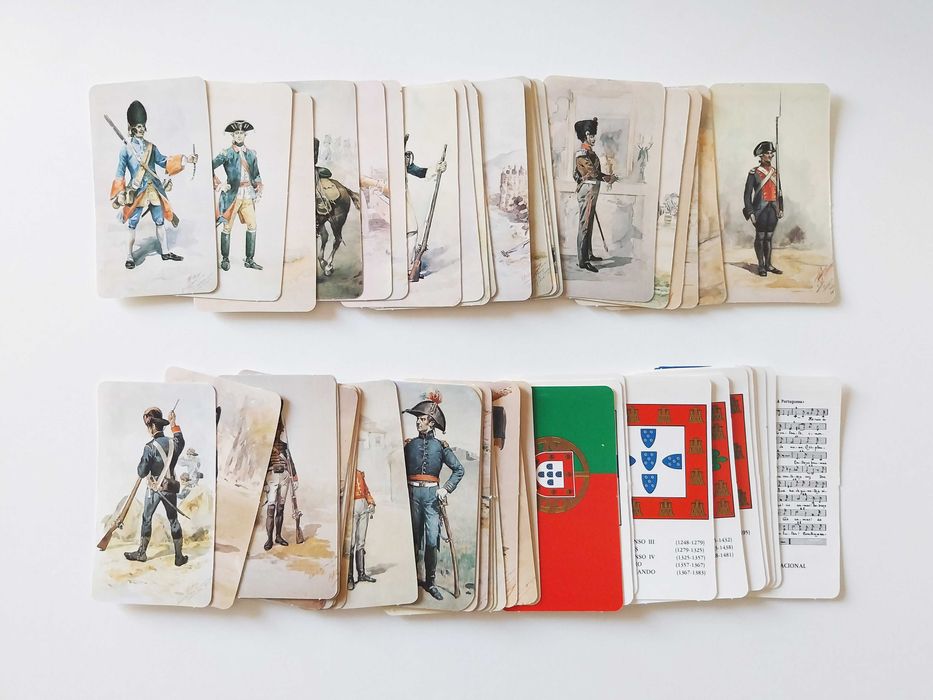 54 calendários UNIFORMES MILITARES 1989 | Edição Manote