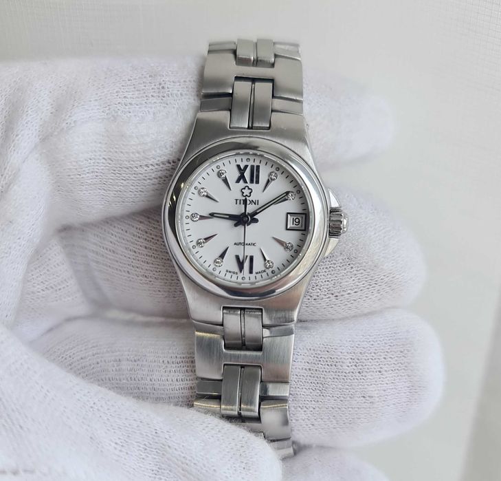 Жіночий годинник Titoni 23950 Automatic Sapphire Swiss made