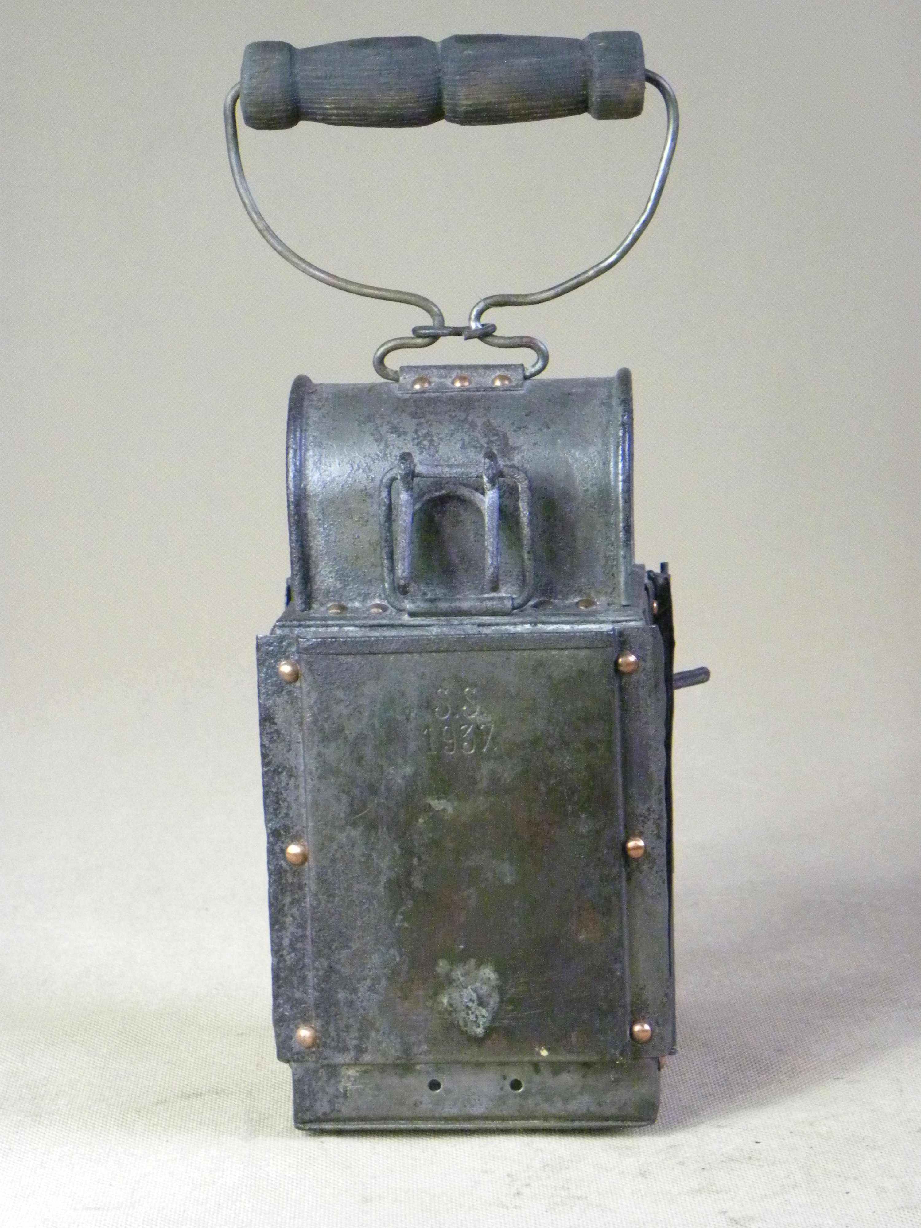 Stara polska lampa świecowa wojskowa St. Sulikowski 1937 rok