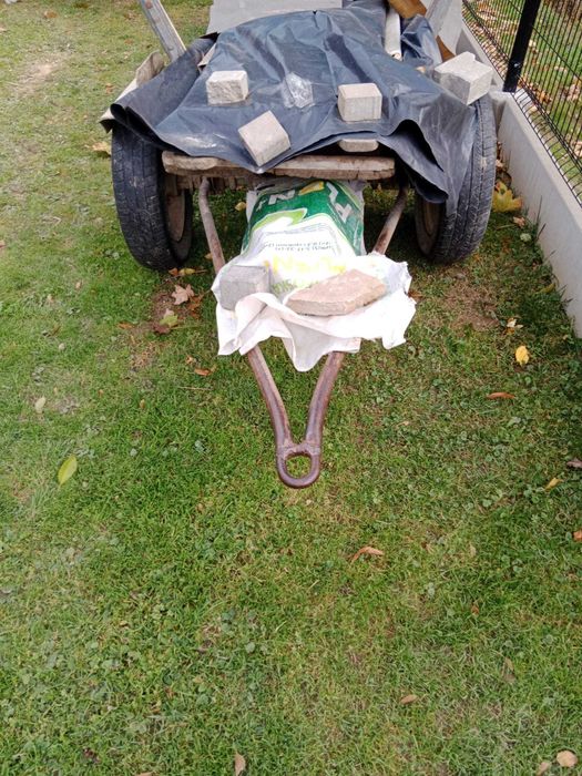 Wóz rolniczy drewniany