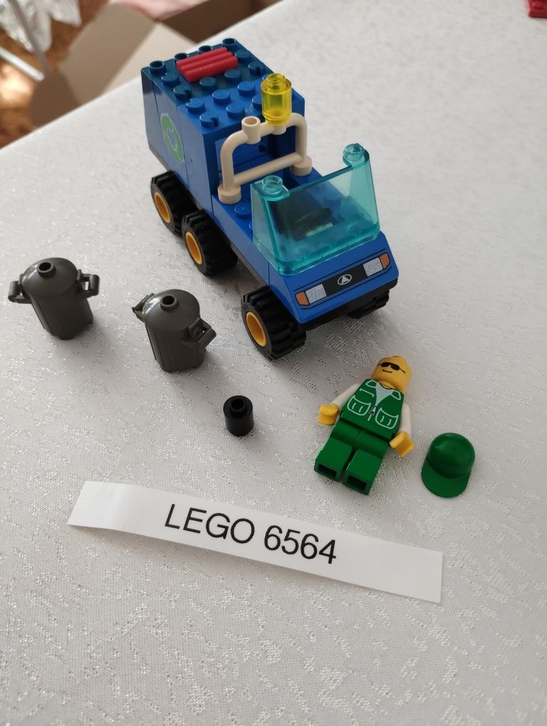 Lego system 6564 śmieciarka z 1997