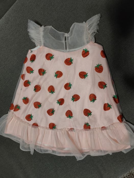 Святкова сукня.Сукня полуниці .для дівчинки 98 -110розмір.Mevis