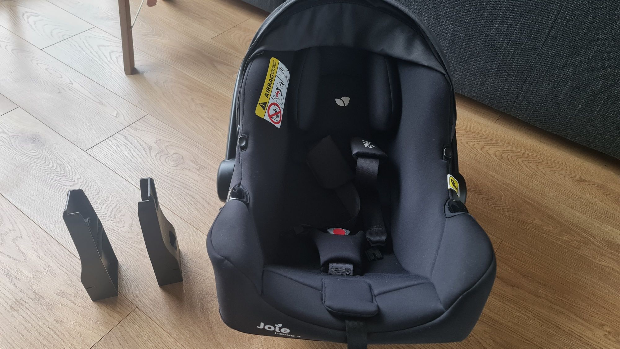 Joie I-Snug 2 Fotelik Samochodowy 0-13 kg + adaptery