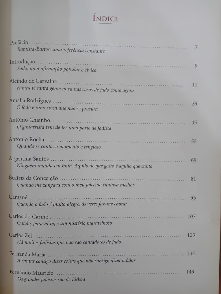 Fado Falado " Batista- Bastos "