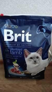 Brit Premium by Nature Cat Sterilized Lamb с ягненком 8кг