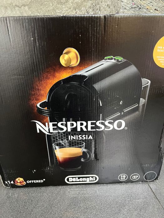 Ekspres na kapsułki DE LONGHI – NESPRESSO Inissia Czarny