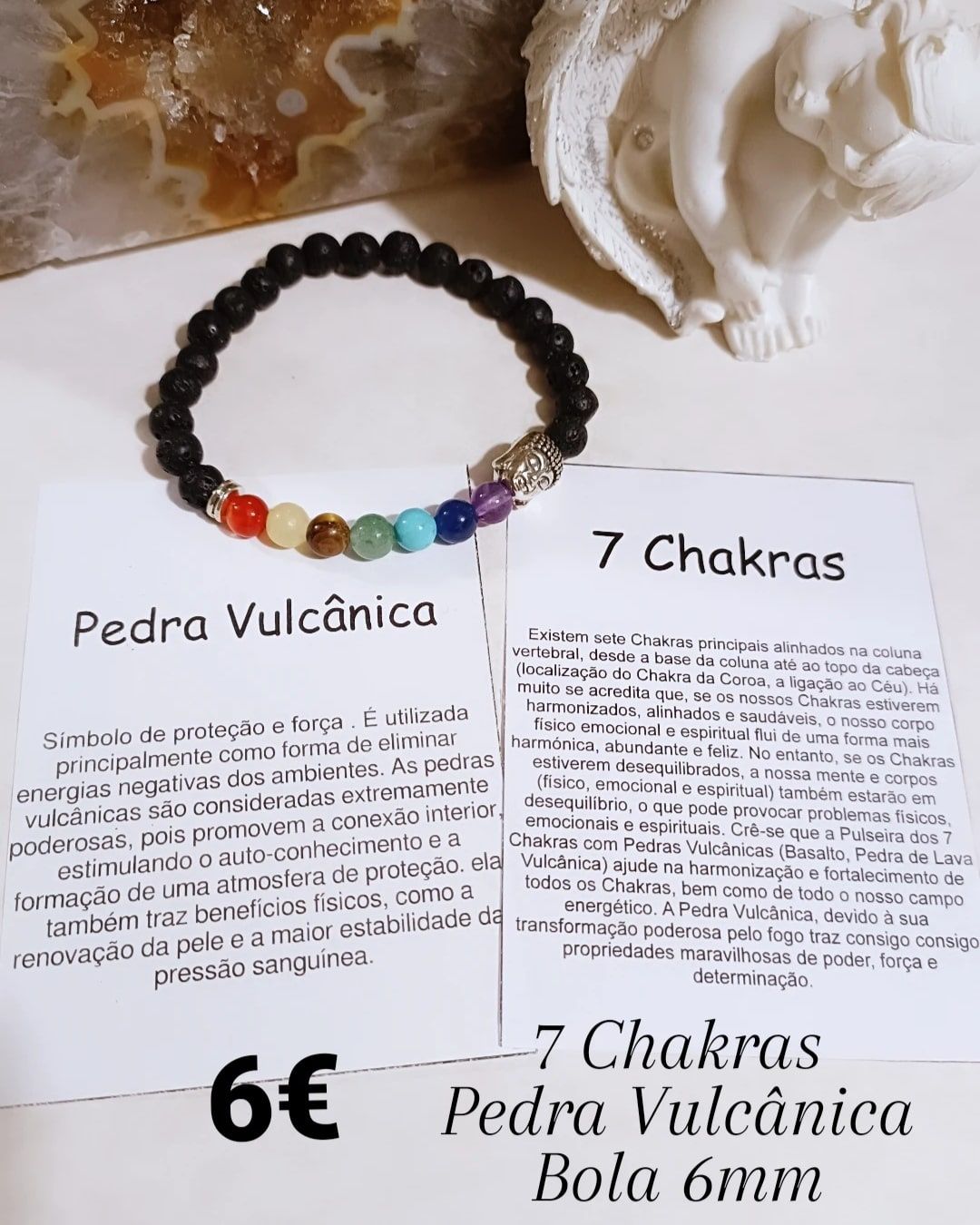 Pulseiras em pedra Naturais