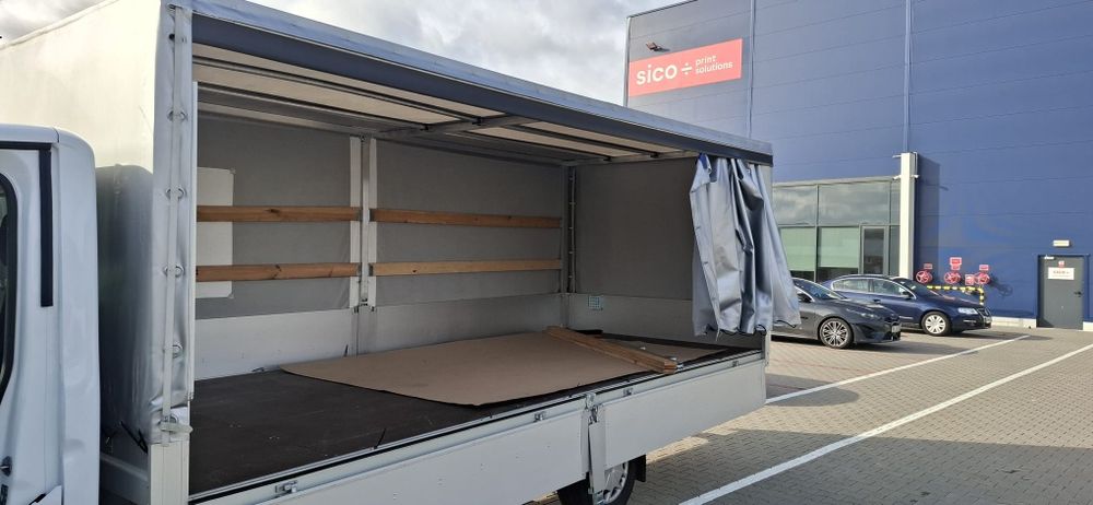 Zabudowa dostawczaka / furgonetki / busa (skrzynia z plandeką)