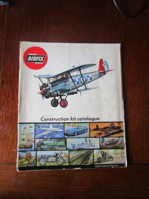 Catálogos antigos vintage airfix