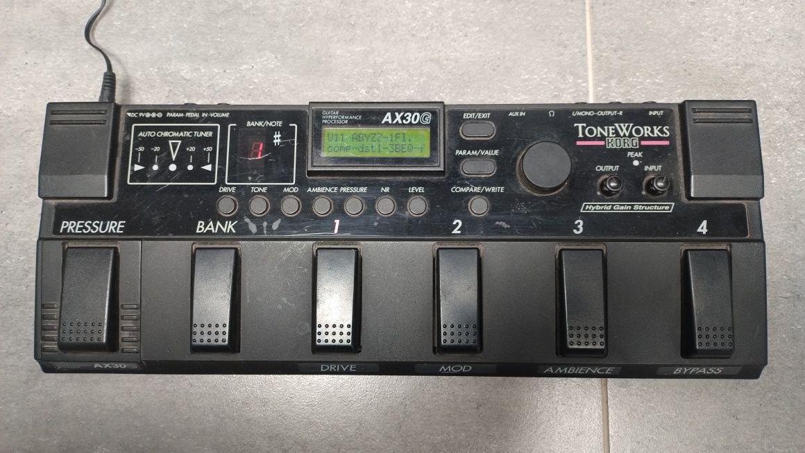 Korg AX 30 G multiefekt gitarowy!