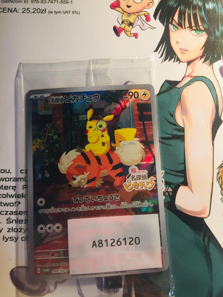 Karta Pokemon Dective Pikachu