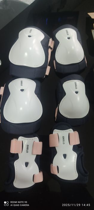 Capacete, cotoveleiras, joelheiras - patinagem