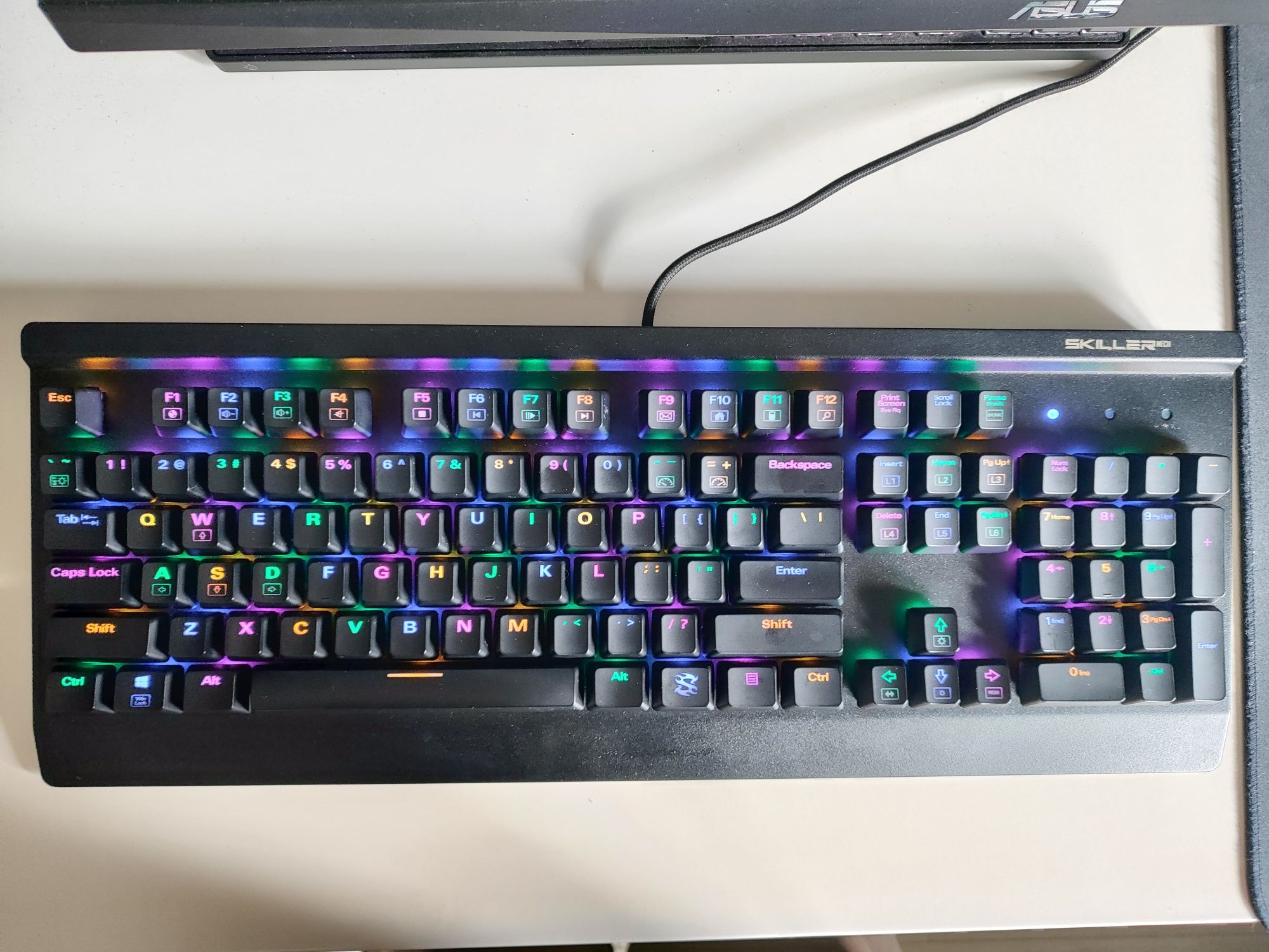 Klawiatura Sharkoon Skiller mech SGK3 RGB Kailh Red