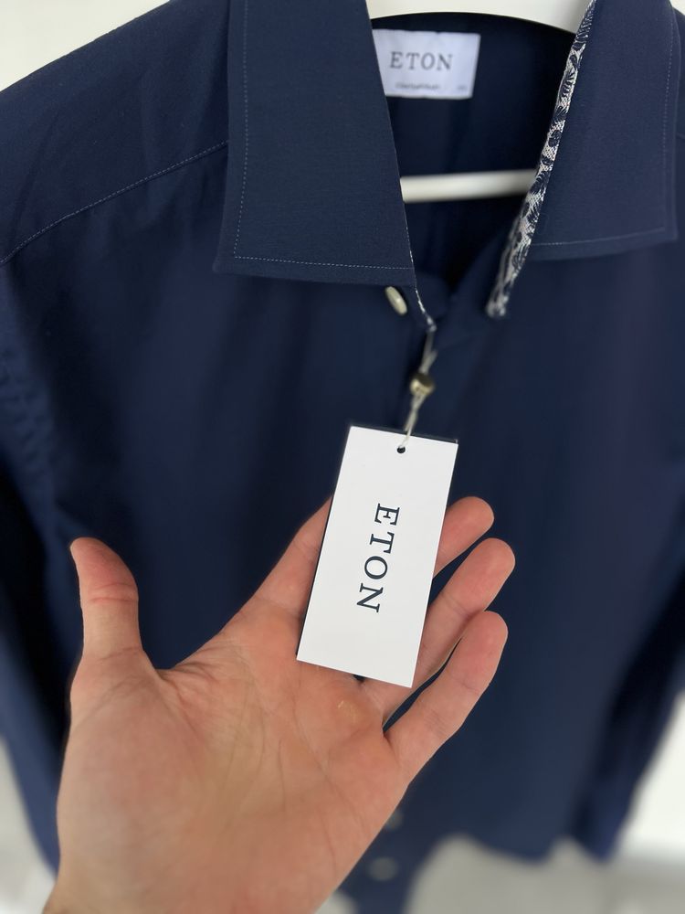 Eton Contemporary shirt 40 15 3/4 koszula luxury M L