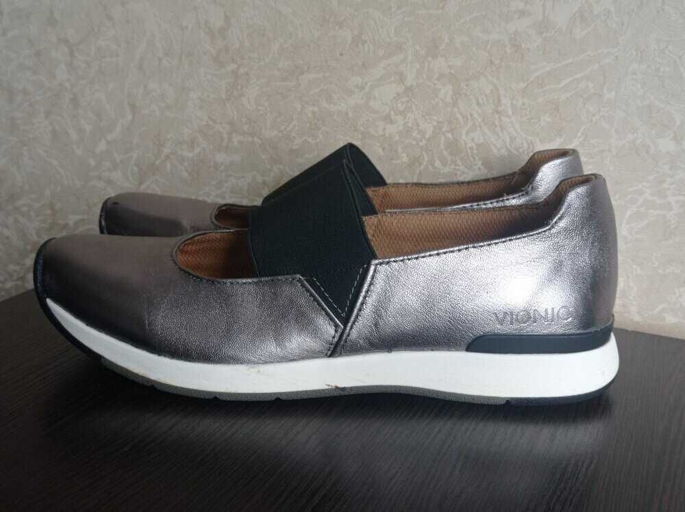 Фирменные спортивные туфли, балетки, мокасины.	Vionic 37-38 р.