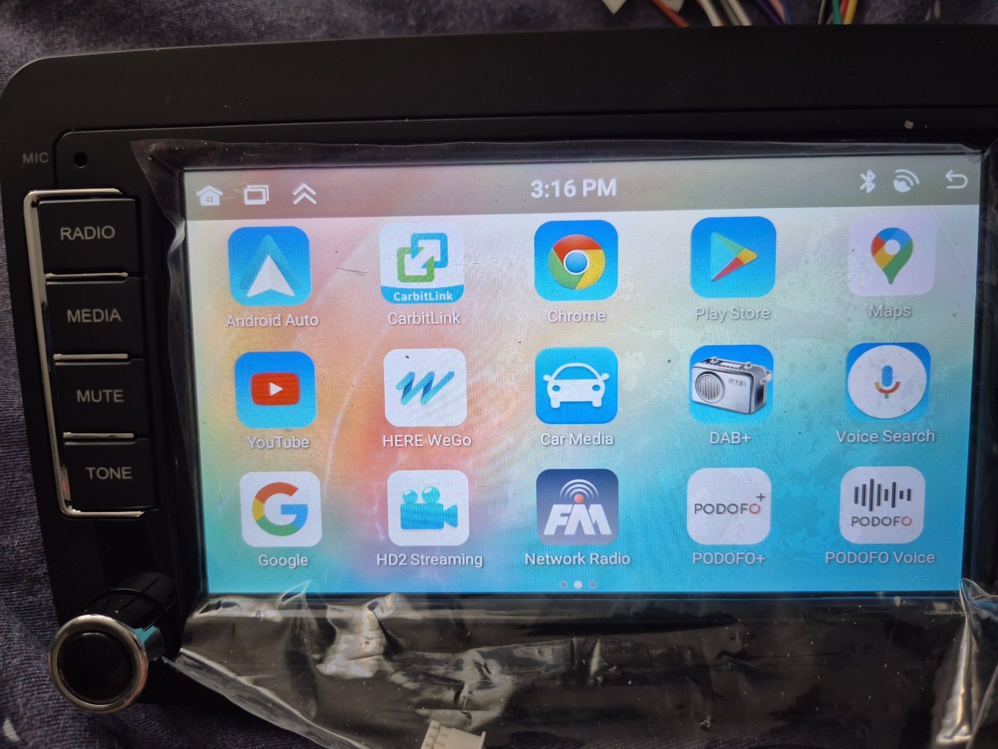 Radio android vw 6gb  Volkswagen Android seat golf passat