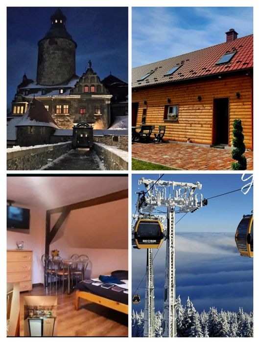 ŚWIERADÓW ZDRÓJ -okolica pokoje (studio) z widokiem na góry