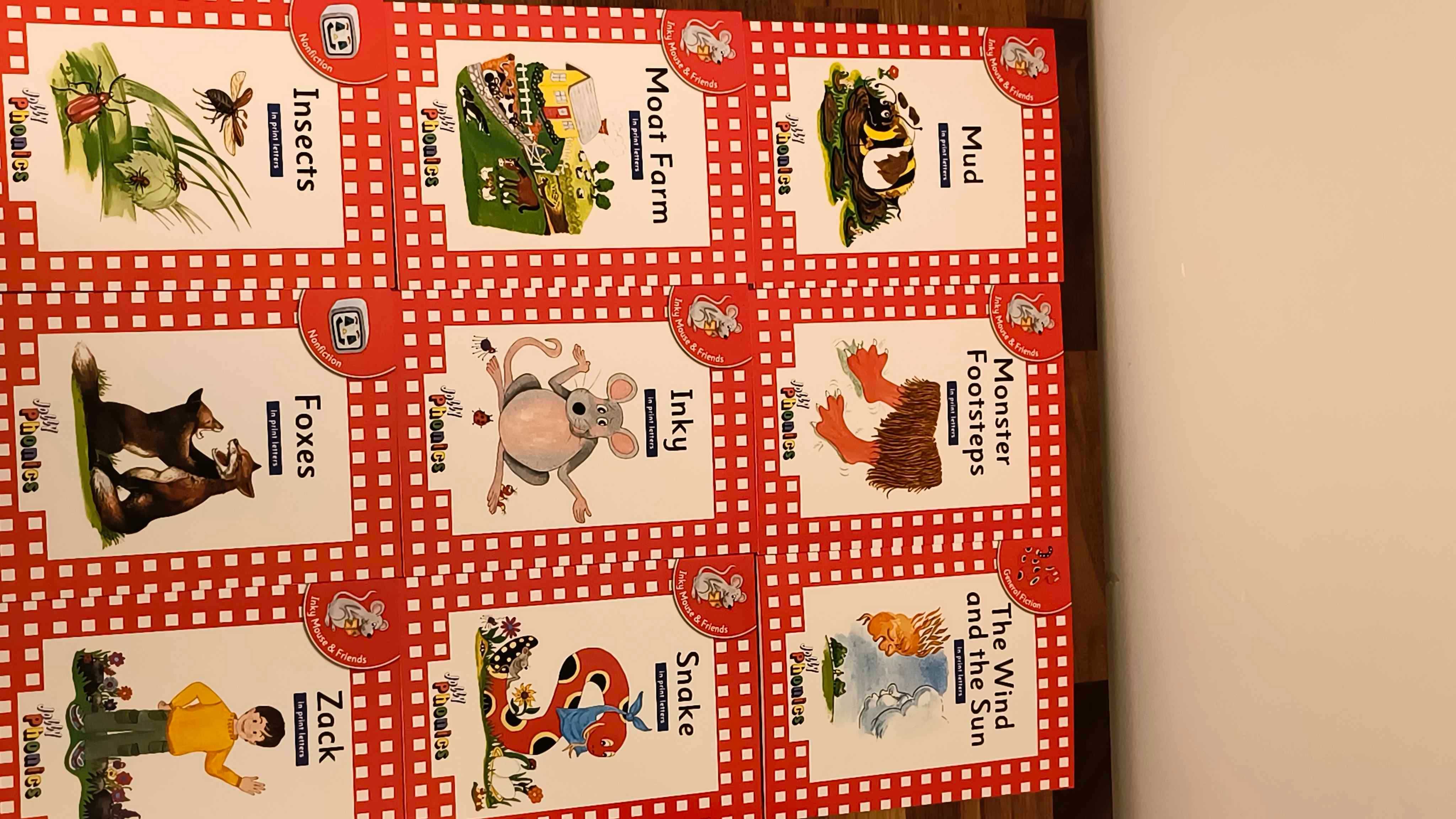 Jolly Phonics Readers - cały zestaw - Level 1