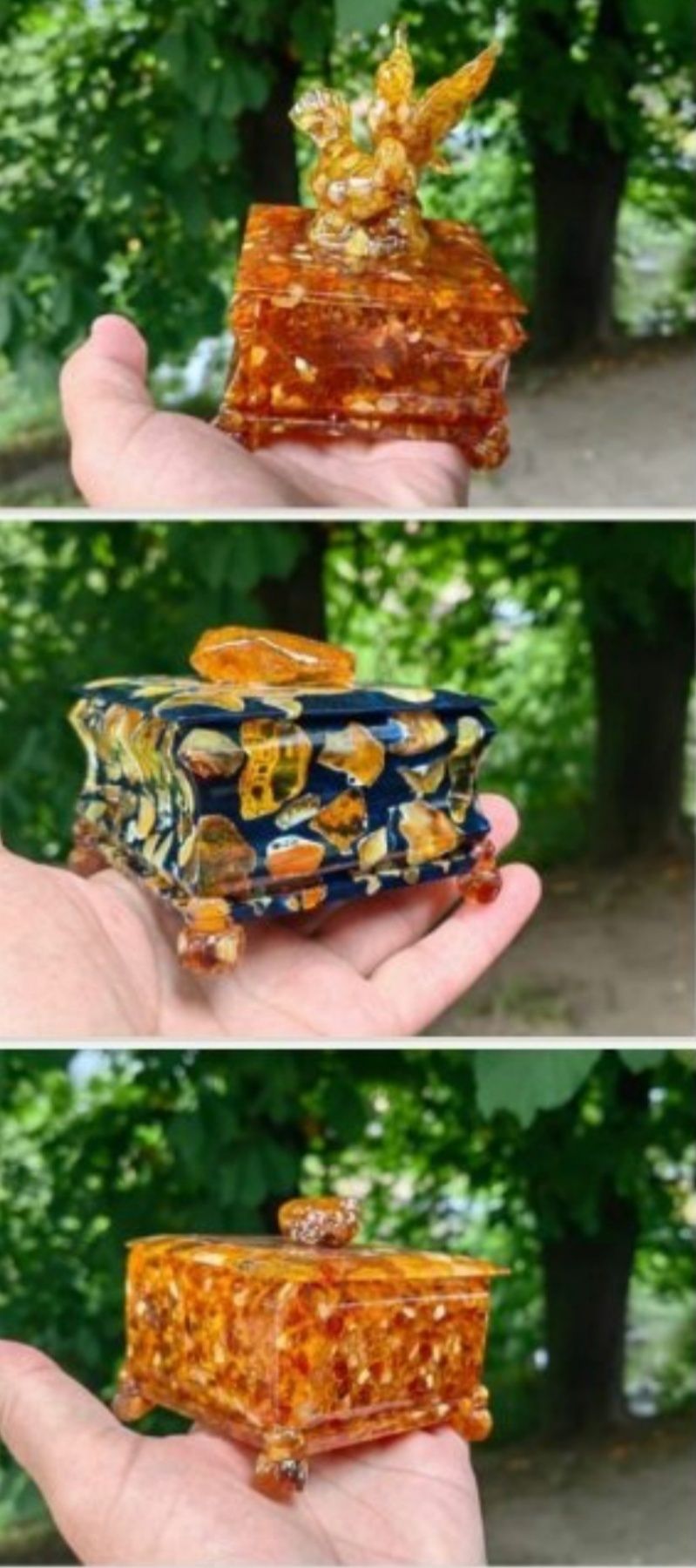 Подарки из янтаря