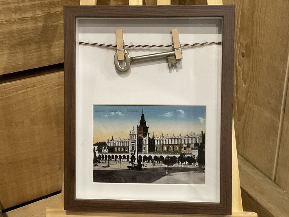 Stara Przedwojenna Pocztówka- Kraków- Sukiennice - Reprint