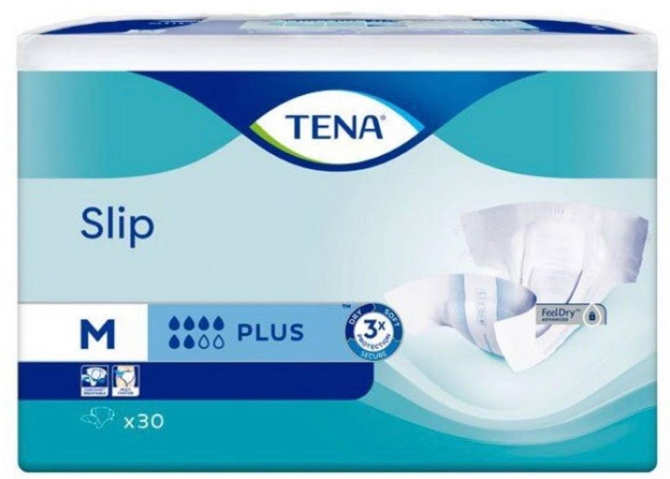 Підгузки для дорослих Tena Slip Super M 73-122 см 6 крапель 30 шт