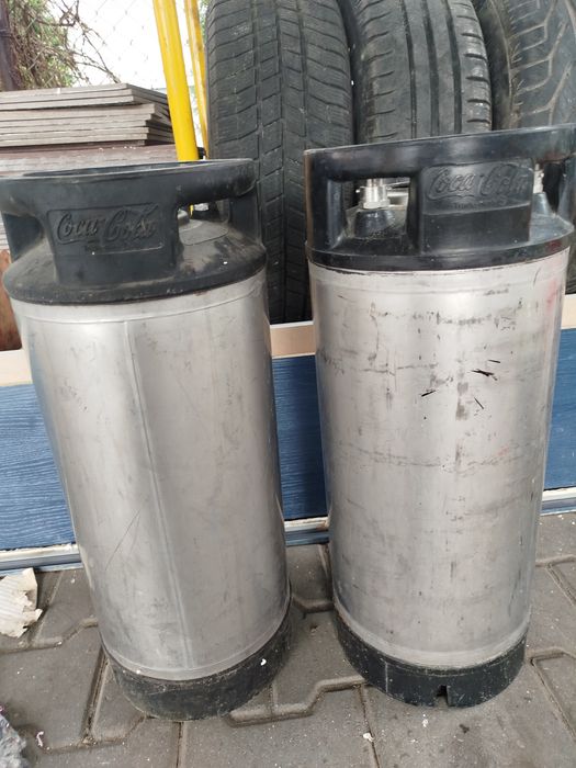 Keg beczka  coca-cola 2 sztuki stal kwasowa.