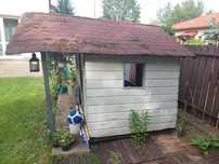 Domek dla dzieci drewniany