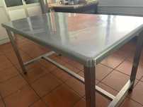 MESA DE COZINHA AÇO INOXIDAVEL