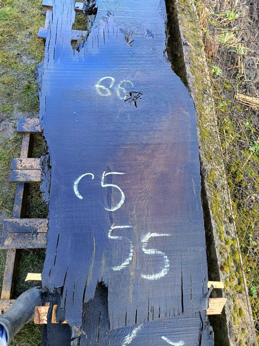 Deski monolity czarny dąb