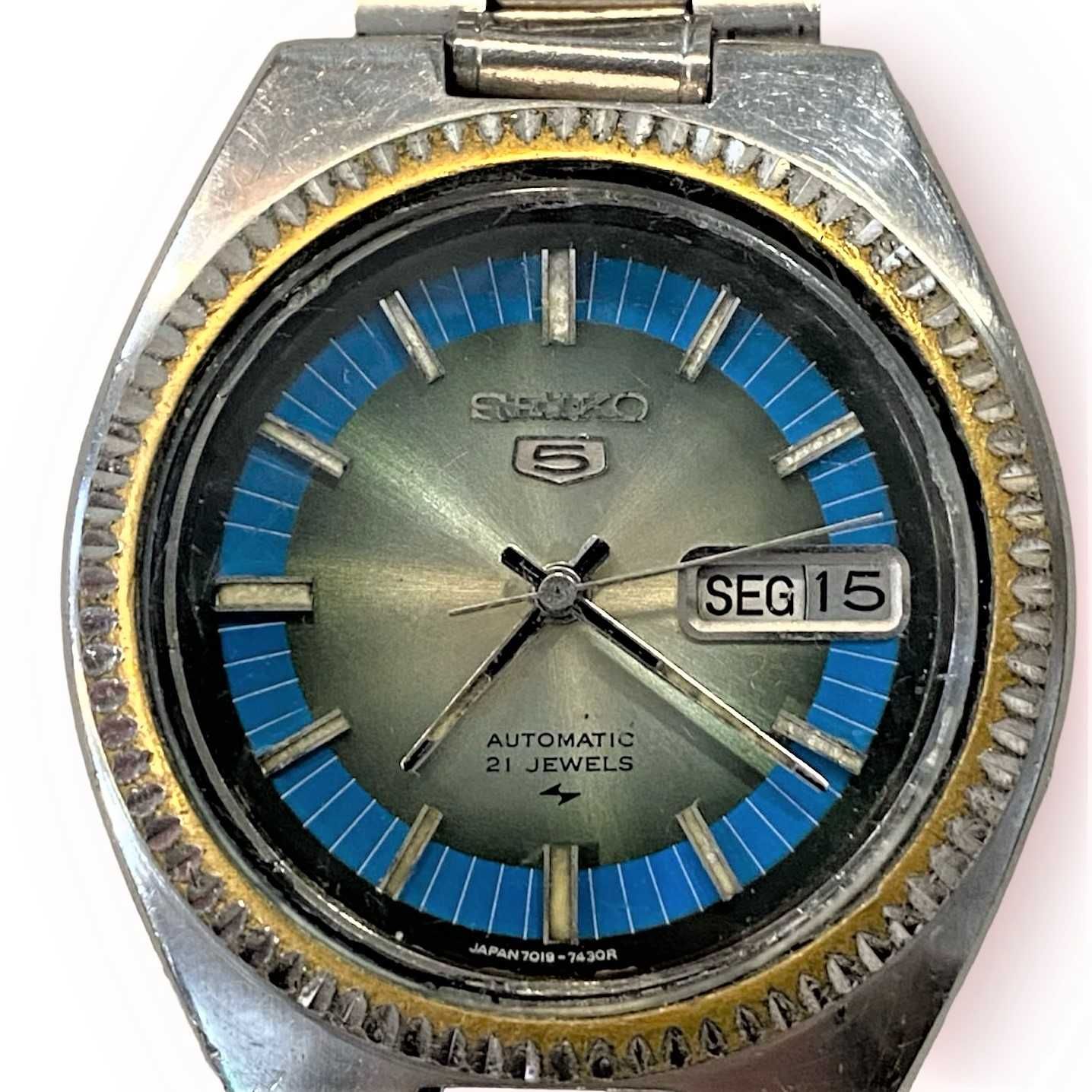 Relogio Corda Automatico 21 Jewels Seiko