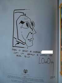 "O CORVO" com desenho original de Luís Louro, feito em 1994.