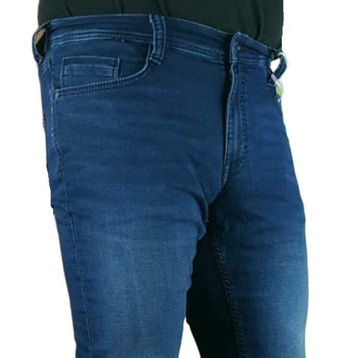 Męskie jeansy Mustang Oregon Slim - Low Relaxed Regular nowe - W34/L34