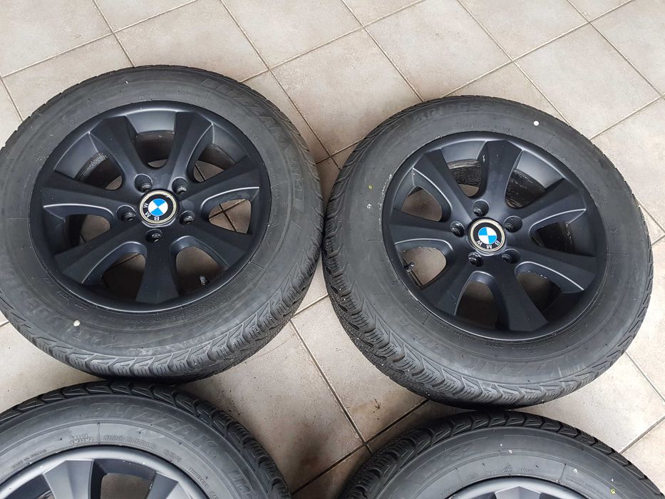 Felgi koła zimowe DEZENT 7x16 et20 5x120 opony 225/55/17 BMW 5 e39 360