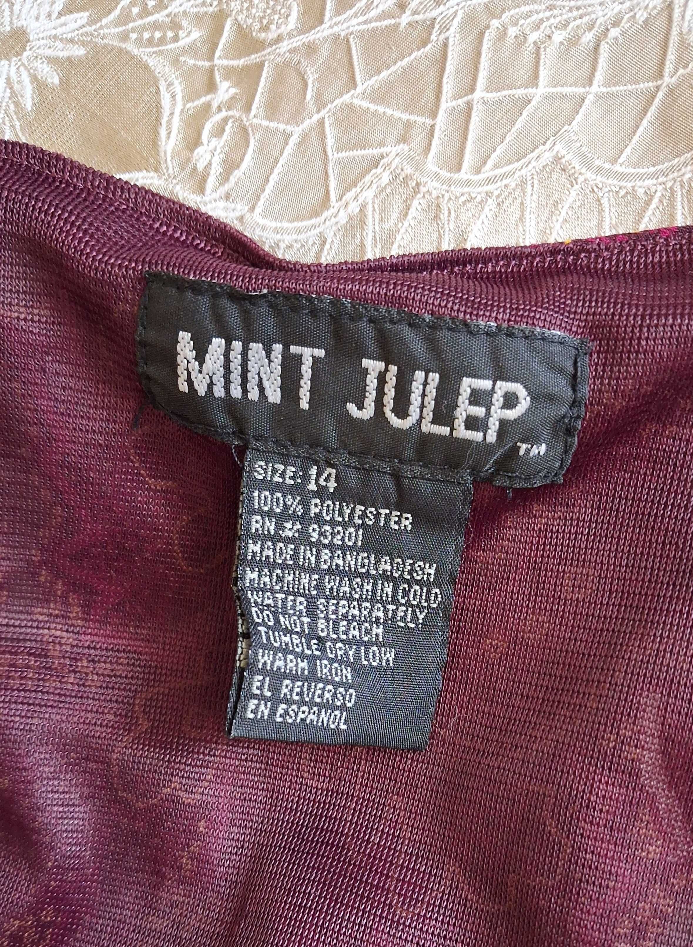 Nowa sukienka Mint Julep. przepiękny wzór, 42