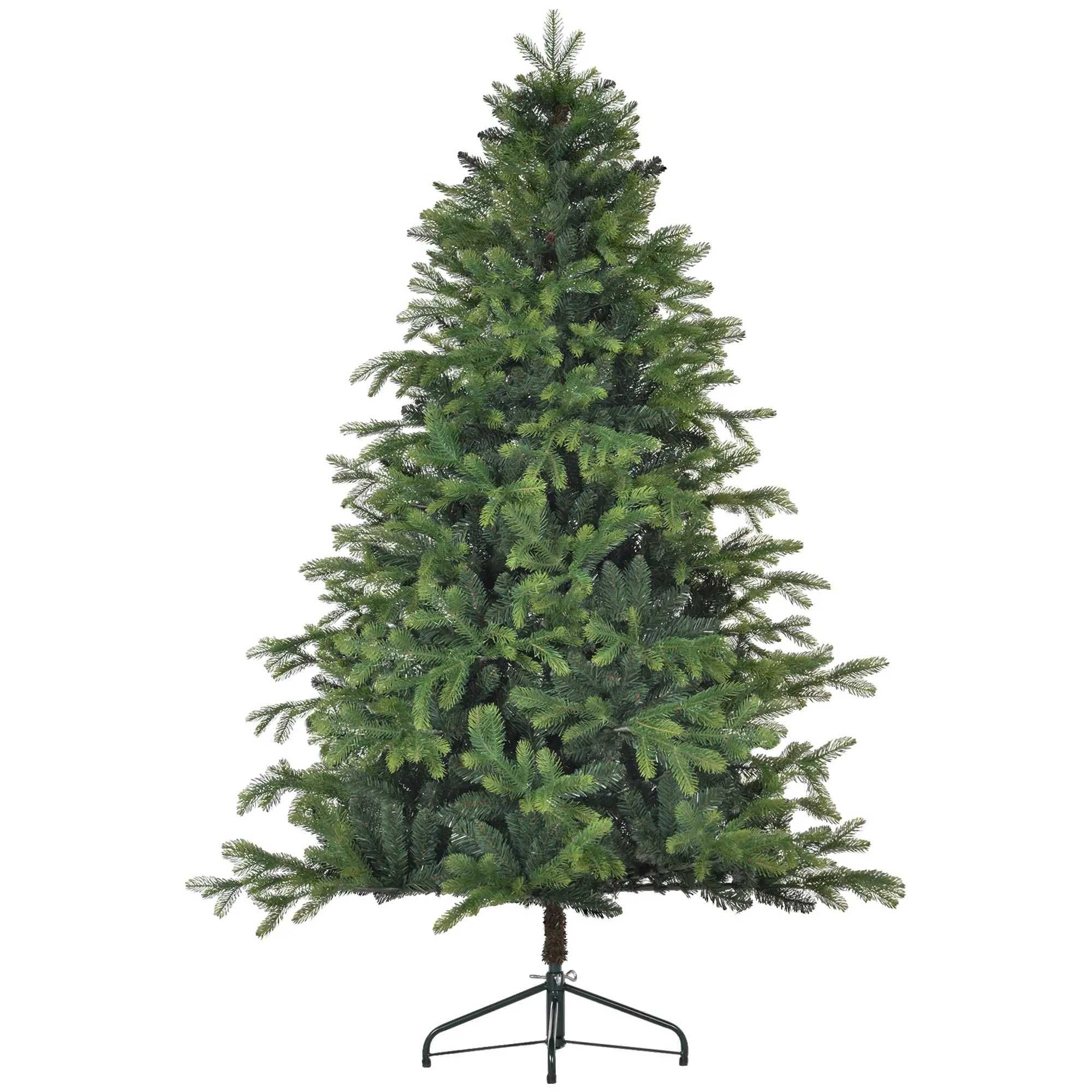 Sztuczna Choinka 180 cm + światełka LED, Realistyczny Wygląd, Zielona