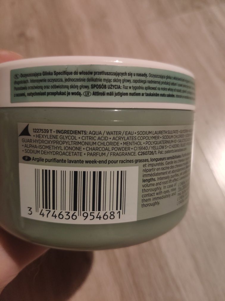 Kerastase glinka zielona oczyszczająca do skóry głowy i włosów 250 ml