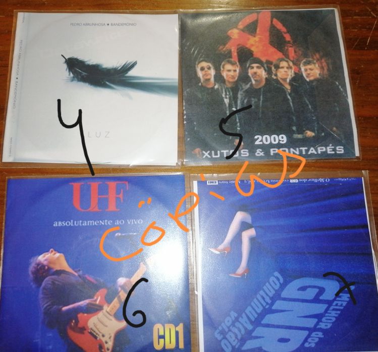 CDs  Lps música popular portuguesa