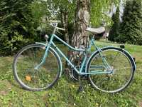 rower miejski damka turkusowy sprawny okazja