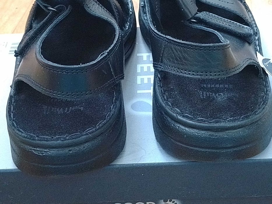 Фірмові шкіряні літні чоловічі сандалії SOFTWALK розм. по устілці 27см