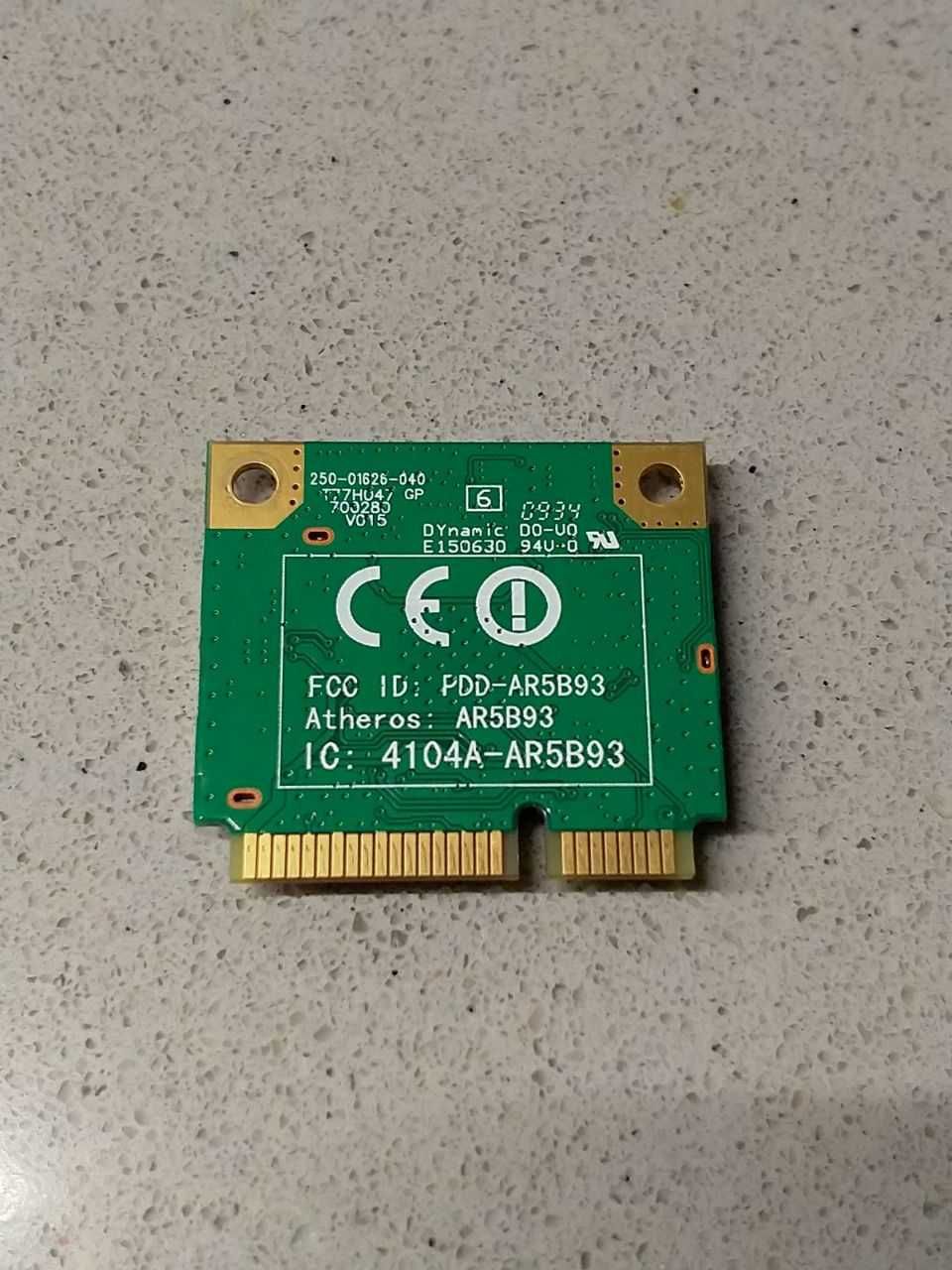 Placa interna Wi-fi Qualcomm Atheros AR5B93 para computador portátil