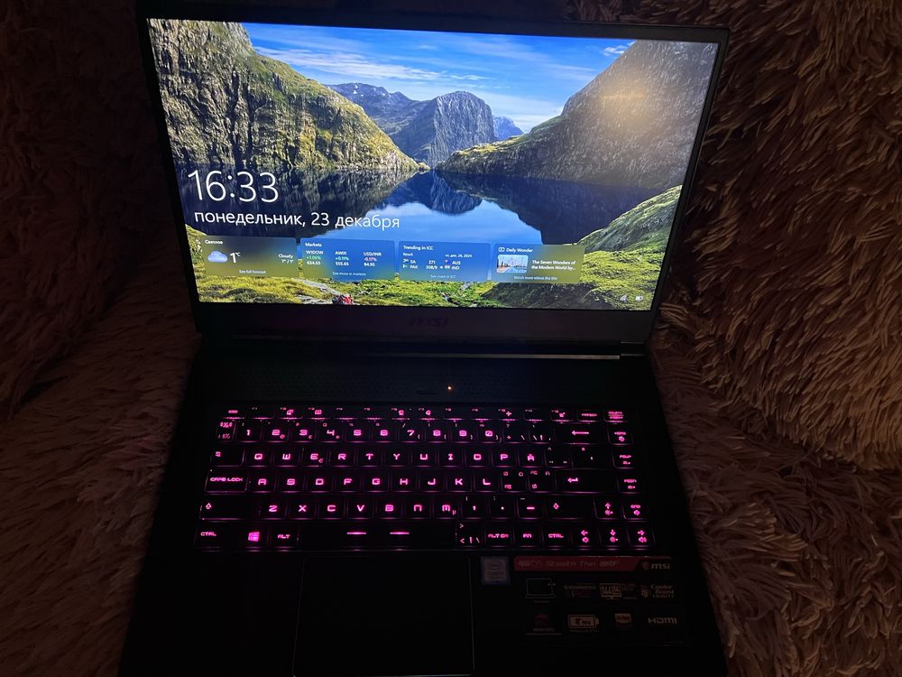Игровой ноутбук MSI