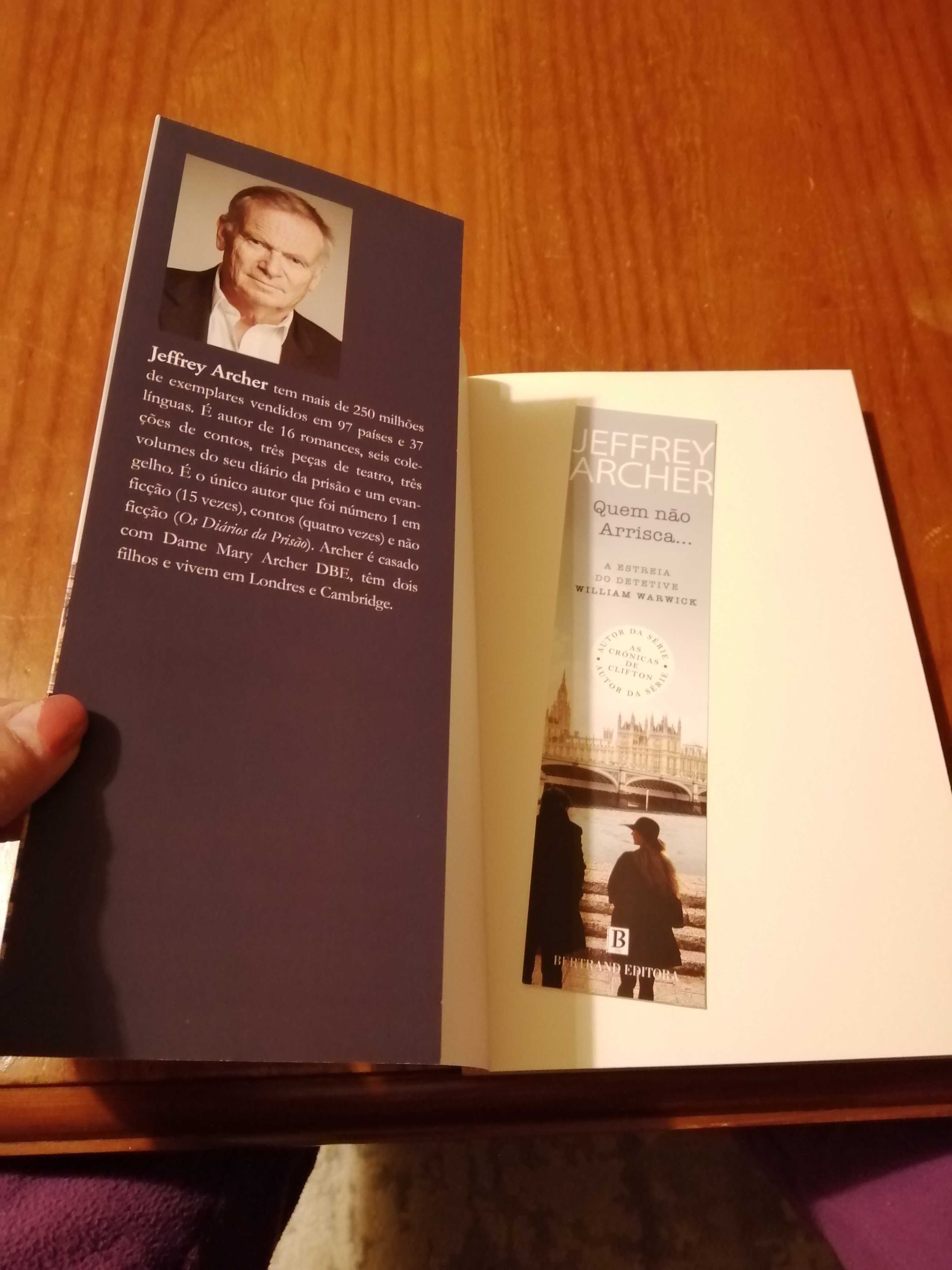 Livro de Jeffrey Archer novo