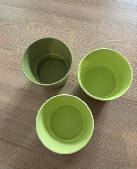 Oslonki na doniczke Papaja Ikea - 3 szt.