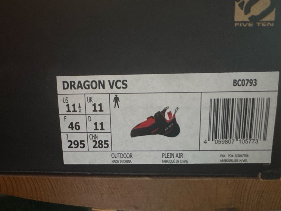 Buty wspinaczkowe adidas five ten dragon vcs 46