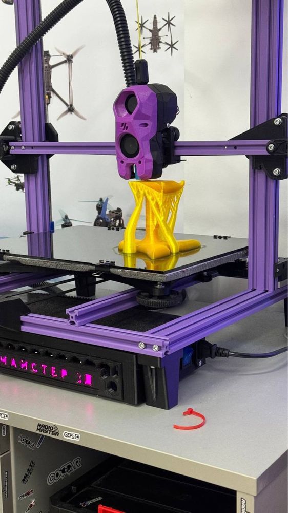 3d принтер з великою областю друку